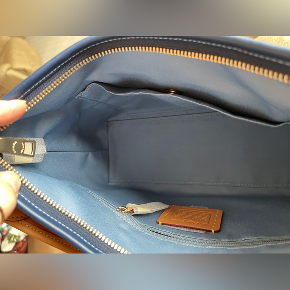 Reserved for @ozuale. Coach Laurel Signature Denim Shoulder Bag & Wallet - Picture 6 of 16